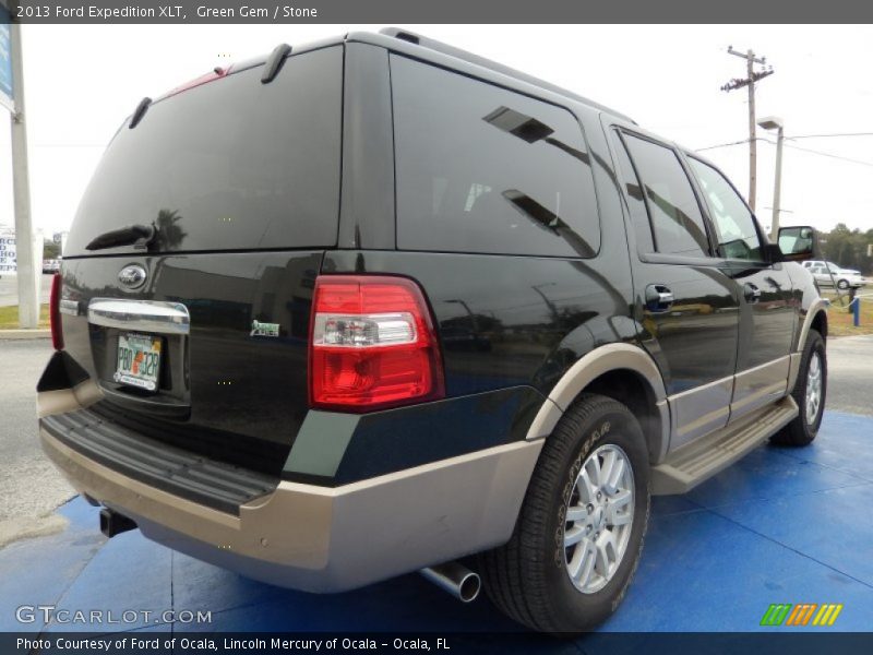 Green Gem / Stone 2013 Ford Expedition XLT