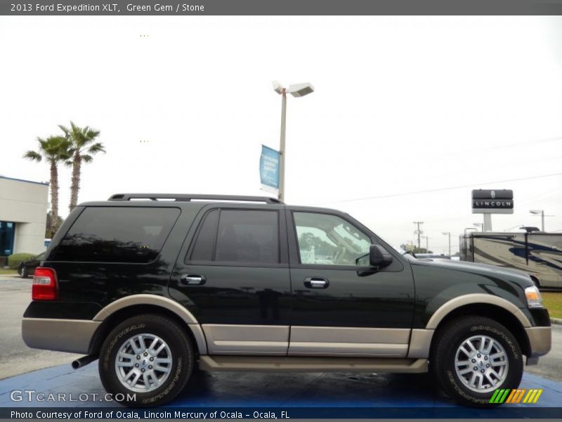 Green Gem / Stone 2013 Ford Expedition XLT
