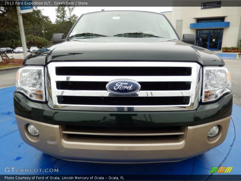 Green Gem / Stone 2013 Ford Expedition XLT
