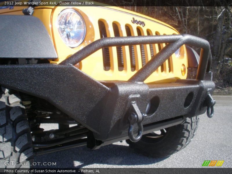 Dozer Yellow / Black 2012 Jeep Wrangler Sport 4x4