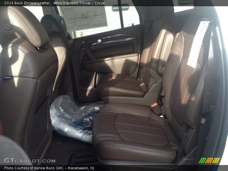 White Diamond Tricoat / Cocoa 2014 Buick Enclave Leather