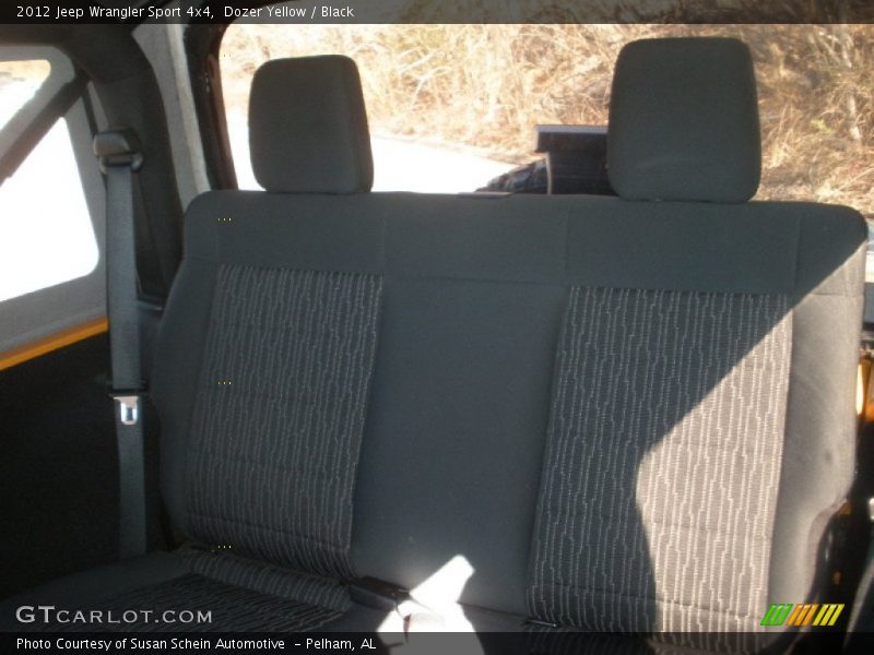 Dozer Yellow / Black 2012 Jeep Wrangler Sport 4x4