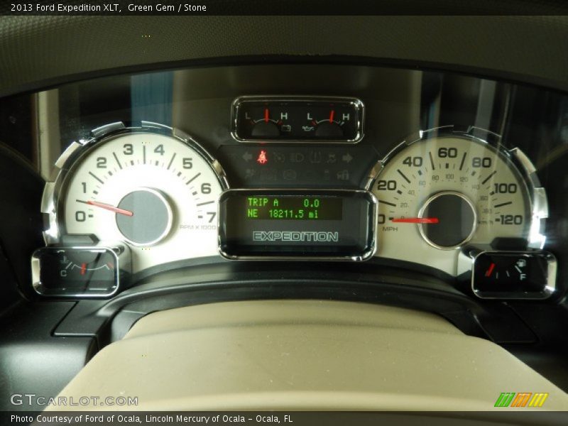 Green Gem / Stone 2013 Ford Expedition XLT
