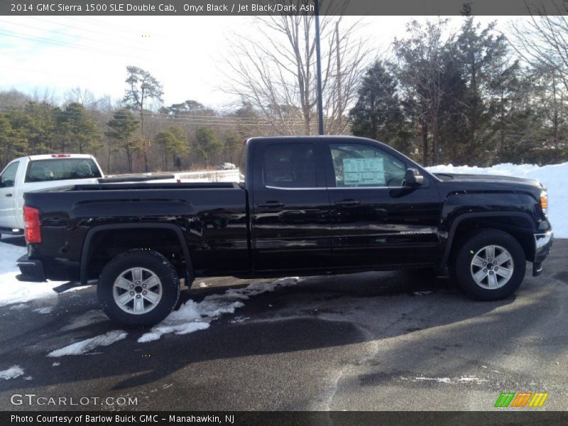 Onyx Black / Jet Black/Dark Ash 2014 GMC Sierra 1500 SLE Double Cab