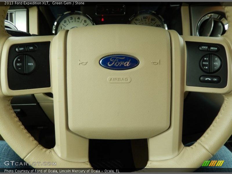 Green Gem / Stone 2013 Ford Expedition XLT