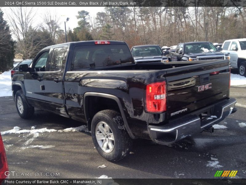 Onyx Black / Jet Black/Dark Ash 2014 GMC Sierra 1500 SLE Double Cab