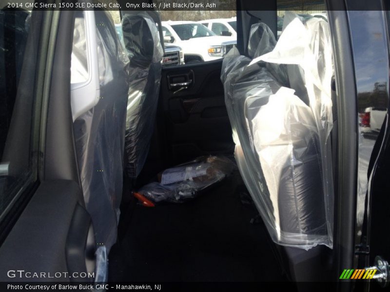 Onyx Black / Jet Black/Dark Ash 2014 GMC Sierra 1500 SLE Double Cab