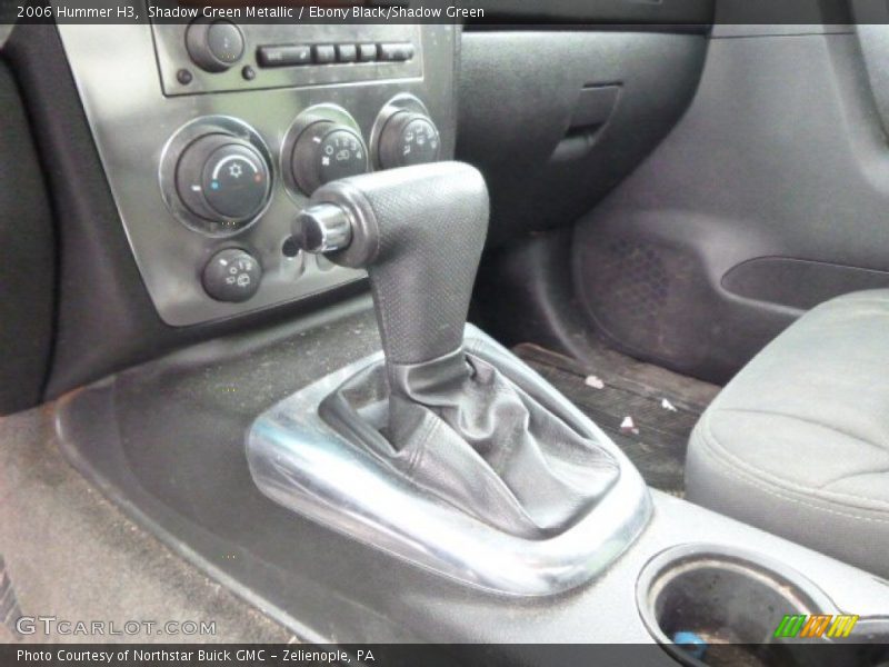 Shadow Green Metallic / Ebony Black/Shadow Green 2006 Hummer H3