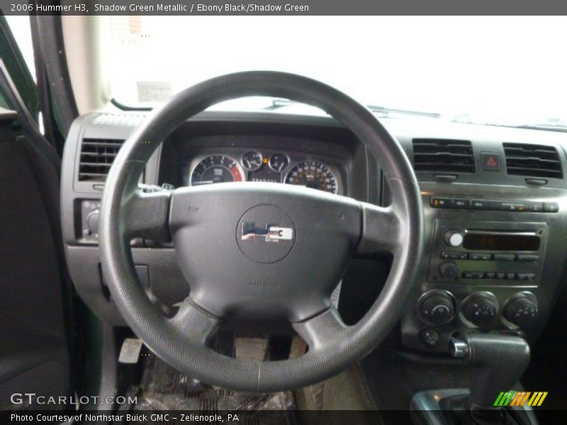 Shadow Green Metallic / Ebony Black/Shadow Green 2006 Hummer H3