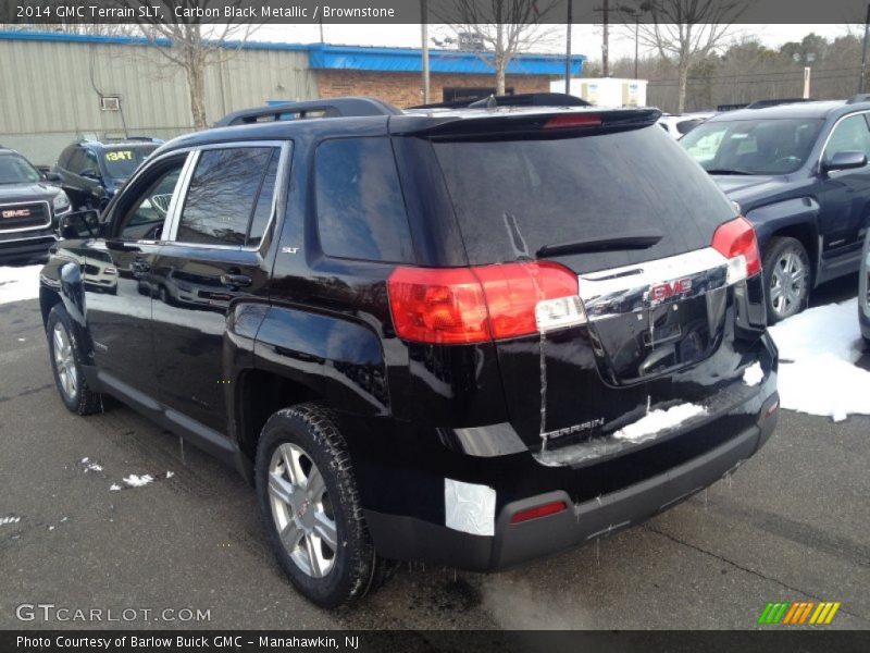 Carbon Black Metallic / Brownstone 2014 GMC Terrain SLT