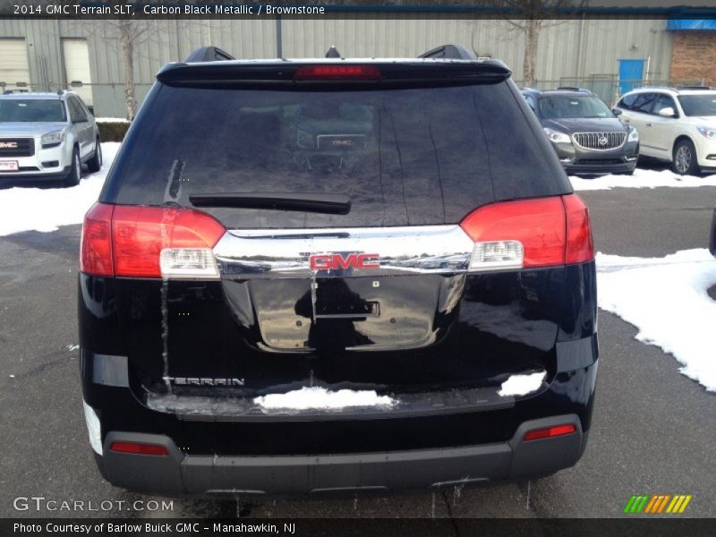 Carbon Black Metallic / Brownstone 2014 GMC Terrain SLT