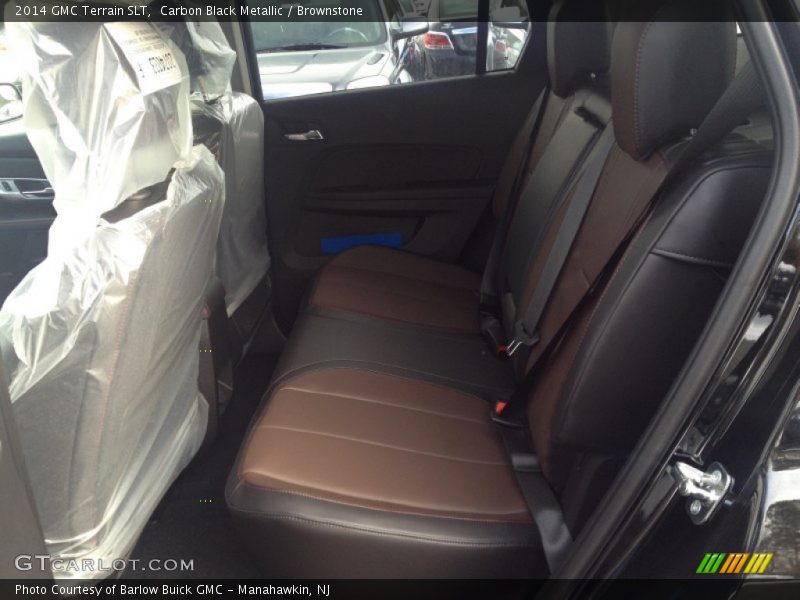 Carbon Black Metallic / Brownstone 2014 GMC Terrain SLT