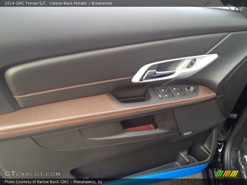 Carbon Black Metallic / Brownstone 2014 GMC Terrain SLT