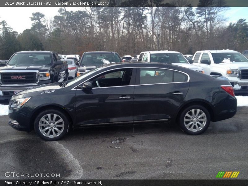 Carbon Black Metallic / Ebony 2014 Buick LaCrosse FWD