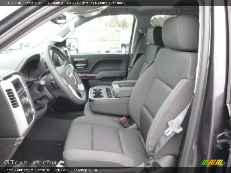 Front Seat of 2014 Sierra 1500 SLE Double Cab 4x4
