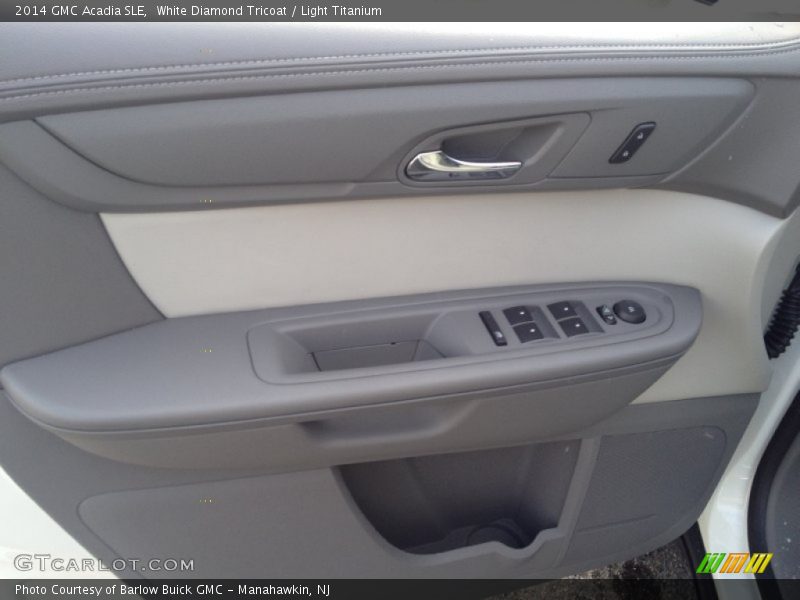 White Diamond Tricoat / Light Titanium 2014 GMC Acadia SLE