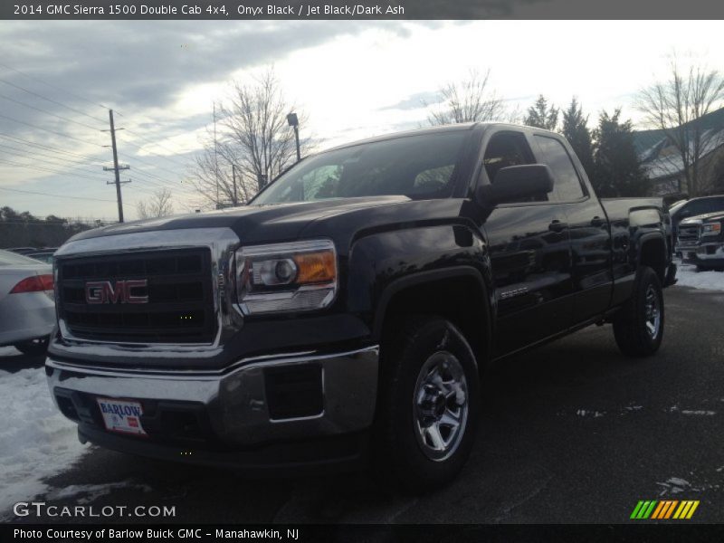 Onyx Black / Jet Black/Dark Ash 2014 GMC Sierra 1500 Double Cab 4x4