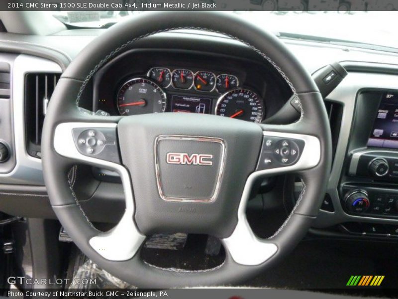  2014 Sierra 1500 SLE Double Cab 4x4 Steering Wheel