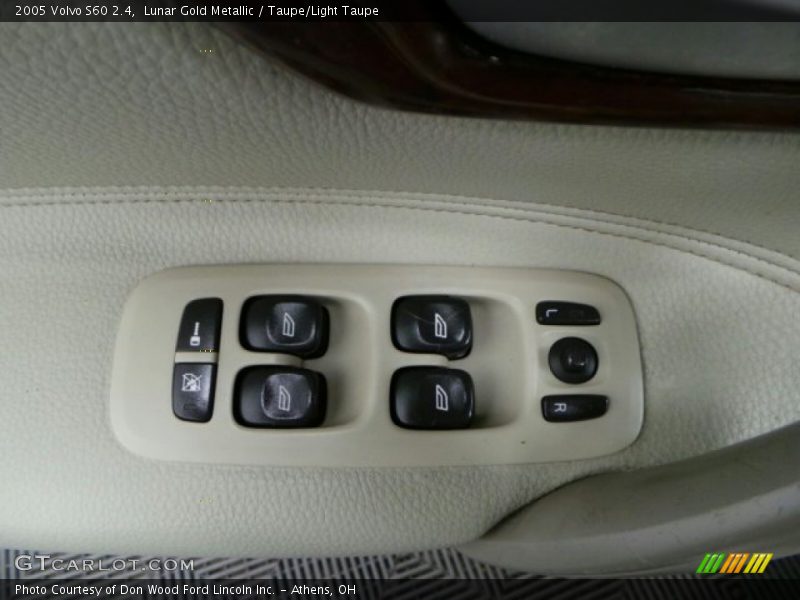 Lunar Gold Metallic / Taupe/Light Taupe 2005 Volvo S60 2.4