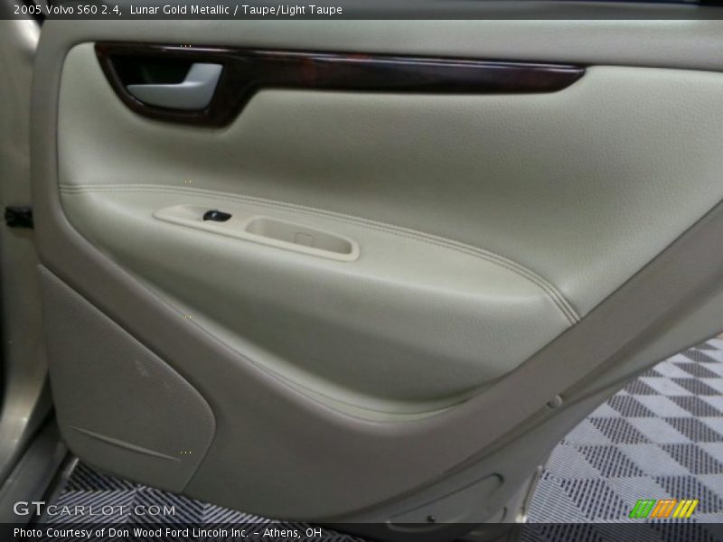 Lunar Gold Metallic / Taupe/Light Taupe 2005 Volvo S60 2.4
