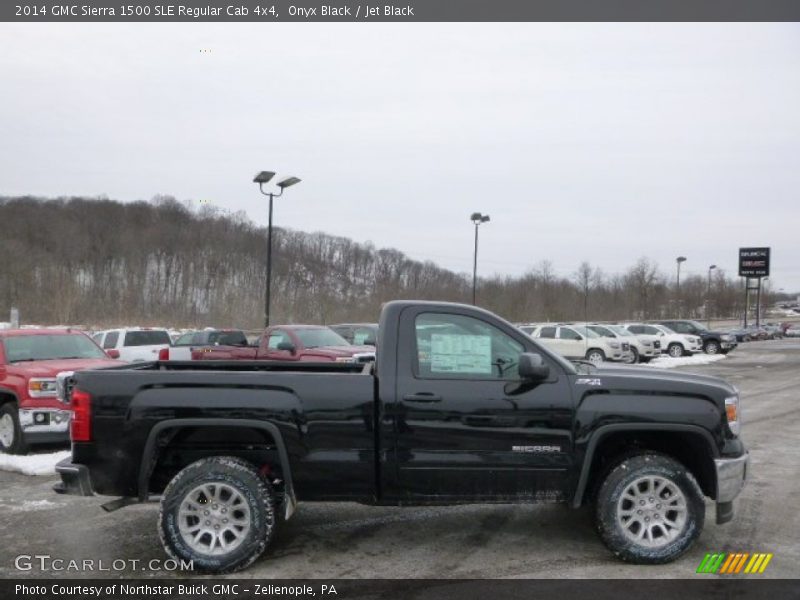  2014 Sierra 1500 SLE Regular Cab 4x4 Onyx Black