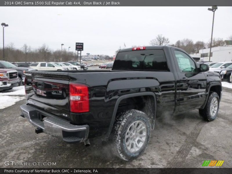 Onyx Black / Jet Black 2014 GMC Sierra 1500 SLE Regular Cab 4x4