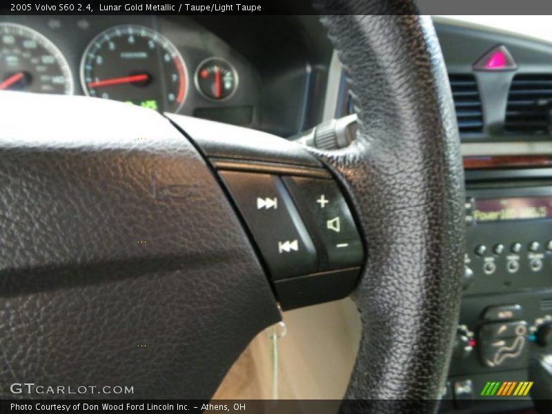 Lunar Gold Metallic / Taupe/Light Taupe 2005 Volvo S60 2.4