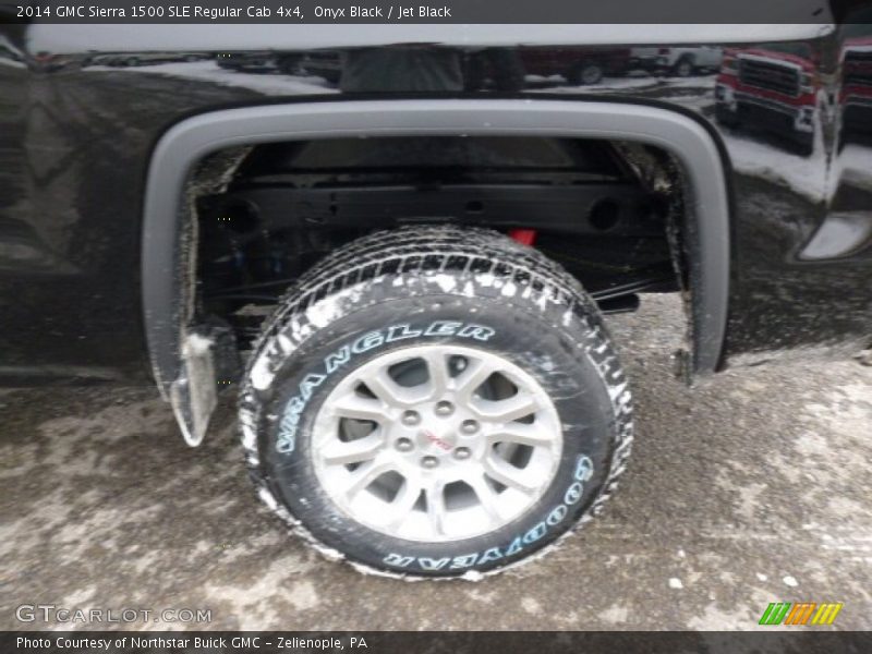 Onyx Black / Jet Black 2014 GMC Sierra 1500 SLE Regular Cab 4x4