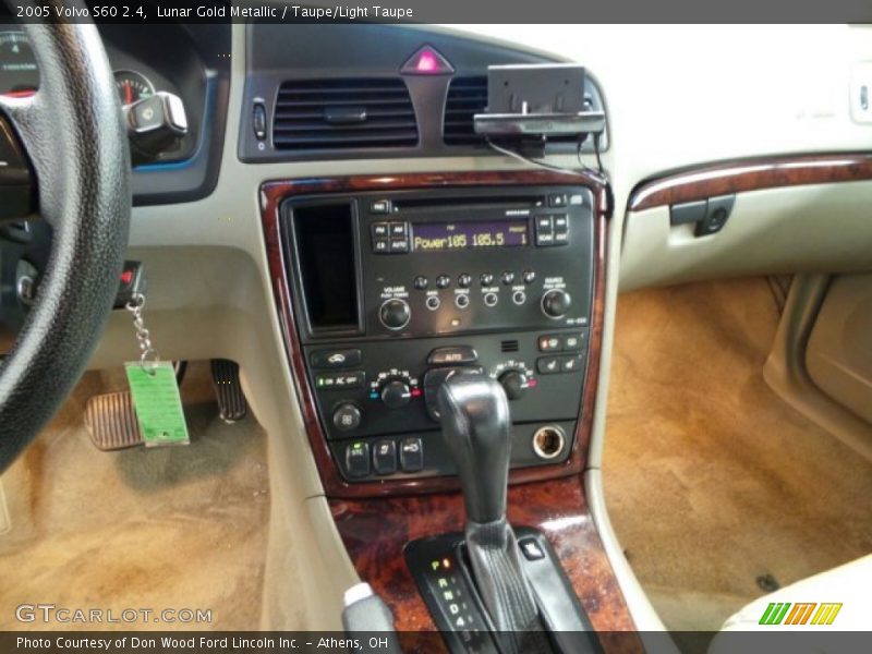 Lunar Gold Metallic / Taupe/Light Taupe 2005 Volvo S60 2.4