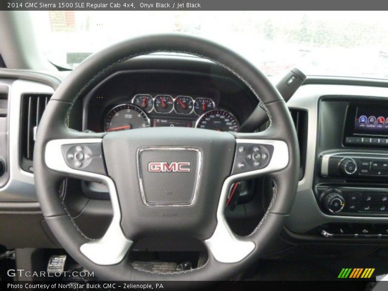 Onyx Black / Jet Black 2014 GMC Sierra 1500 SLE Regular Cab 4x4