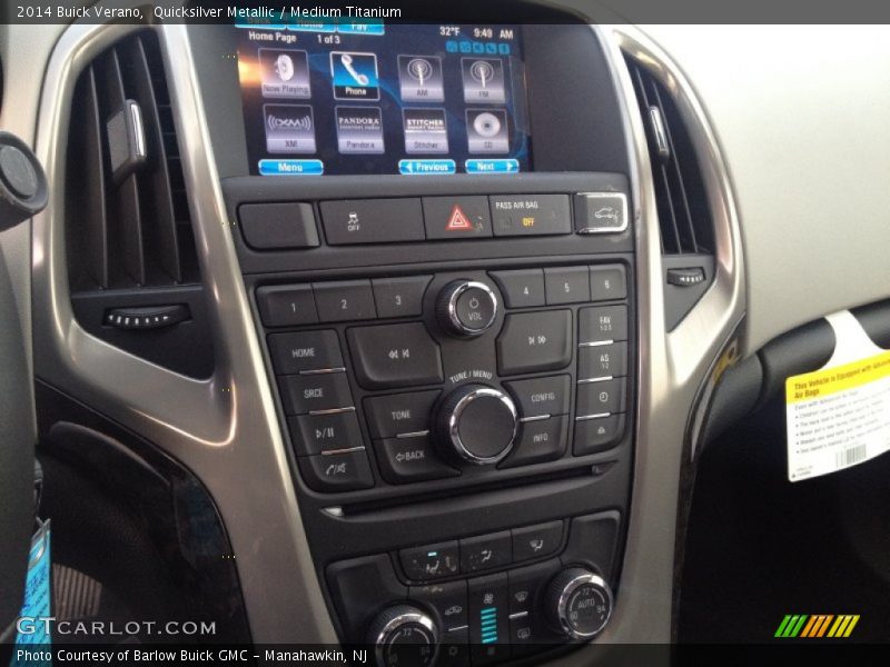 Quicksilver Metallic / Medium Titanium 2014 Buick Verano