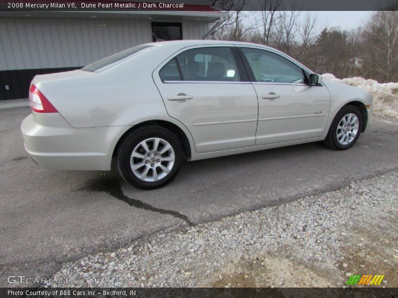 Dune Pearl Metallic / Dark Charcoal 2008 Mercury Milan V6