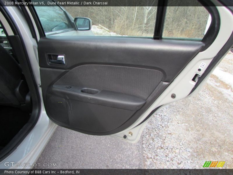 Dune Pearl Metallic / Dark Charcoal 2008 Mercury Milan V6