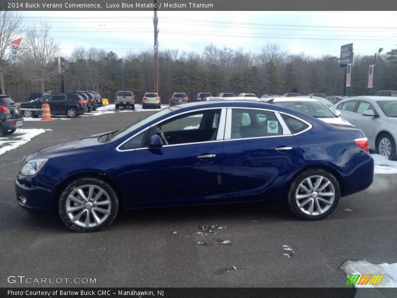  2014 Verano Convenience Luxo Blue Metallic