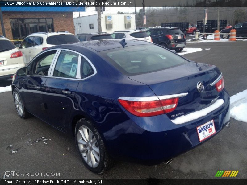 Luxo Blue Metallic / Medium Titanium 2014 Buick Verano Convenience