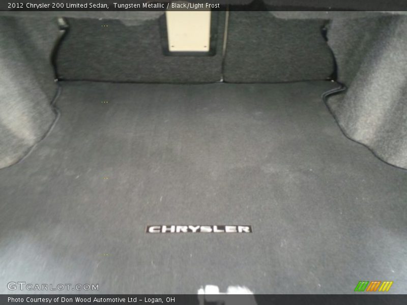 Tungsten Metallic / Black/Light Frost 2012 Chrysler 200 Limited Sedan