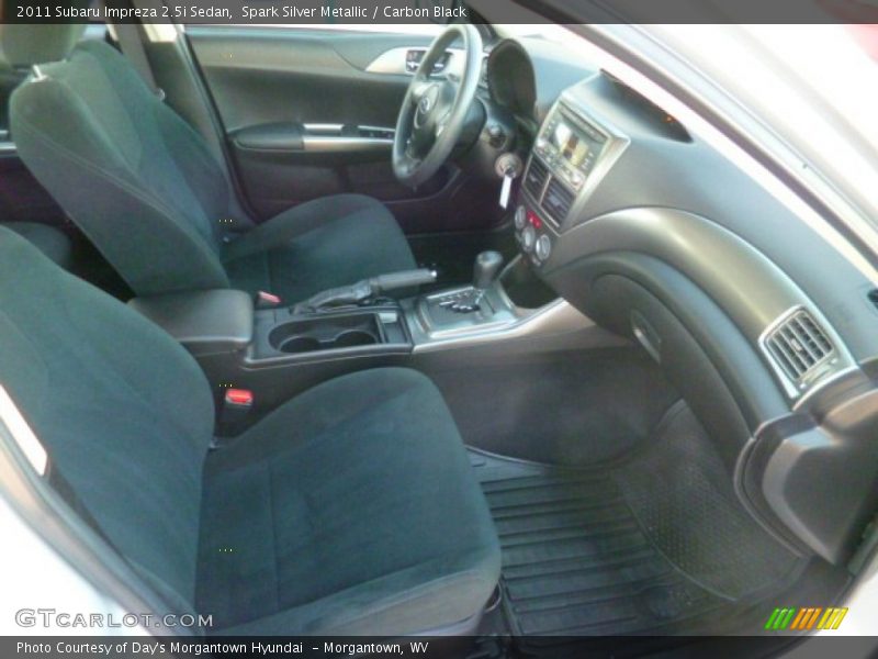 Spark Silver Metallic / Carbon Black 2011 Subaru Impreza 2.5i Sedan