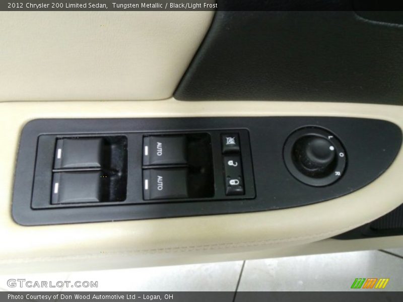 Tungsten Metallic / Black/Light Frost 2012 Chrysler 200 Limited Sedan