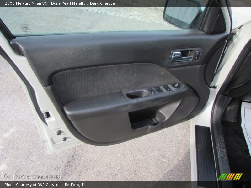 Dune Pearl Metallic / Dark Charcoal 2008 Mercury Milan V6