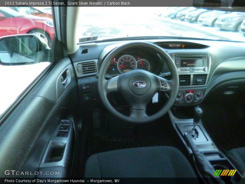 Spark Silver Metallic / Carbon Black 2011 Subaru Impreza 2.5i Sedan