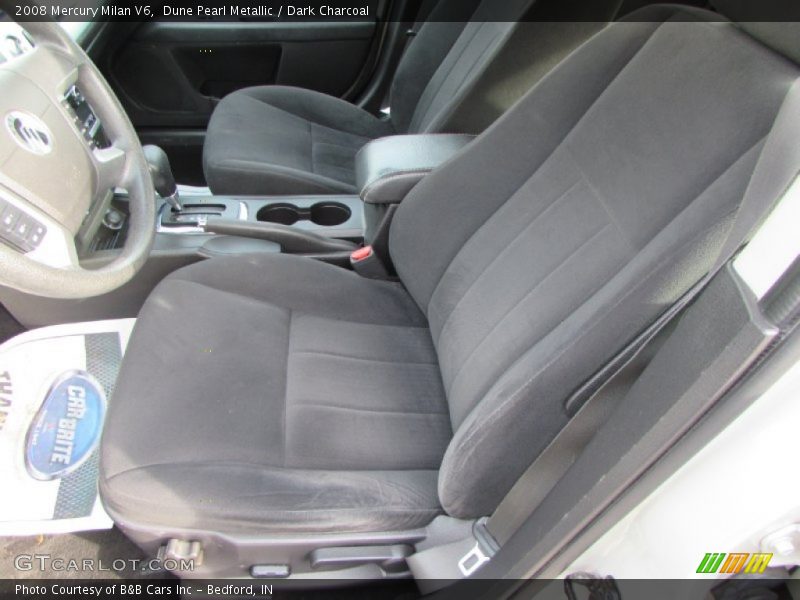 Dune Pearl Metallic / Dark Charcoal 2008 Mercury Milan V6