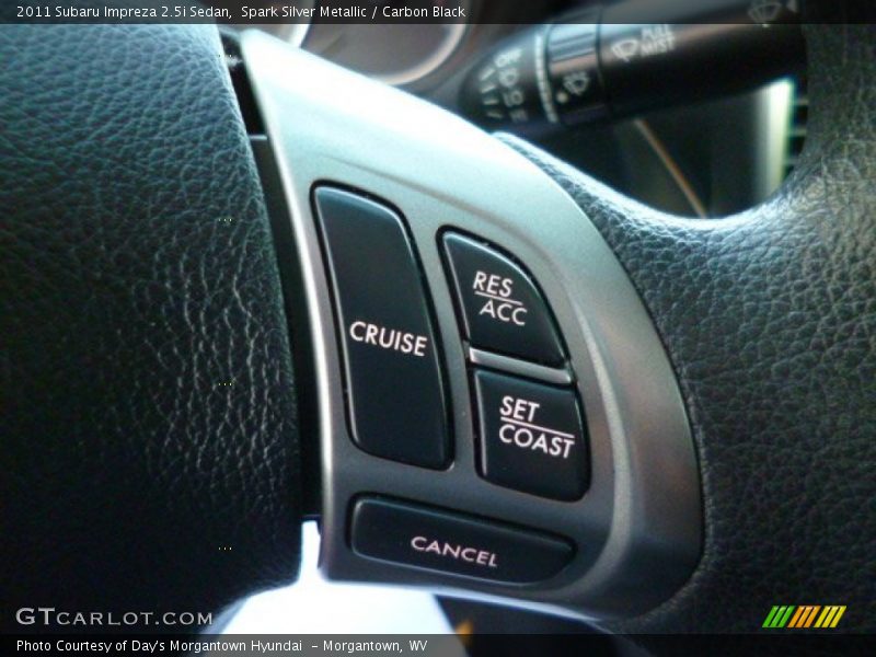 Spark Silver Metallic / Carbon Black 2011 Subaru Impreza 2.5i Sedan