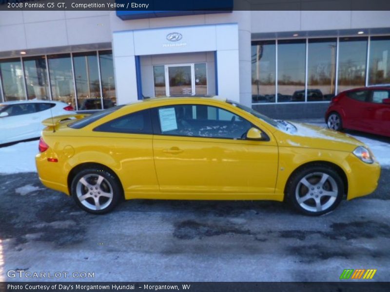 Competition Yellow / Ebony 2008 Pontiac G5 GT