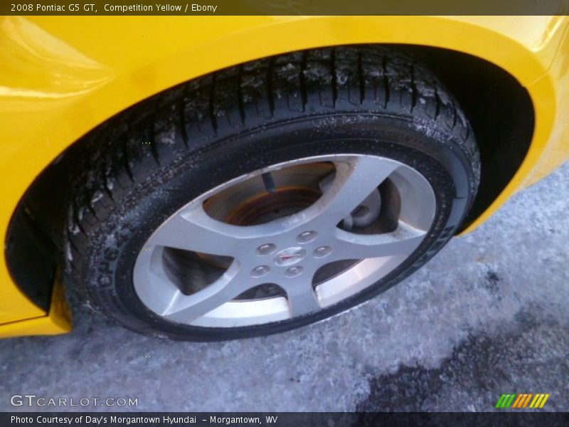Competition Yellow / Ebony 2008 Pontiac G5 GT