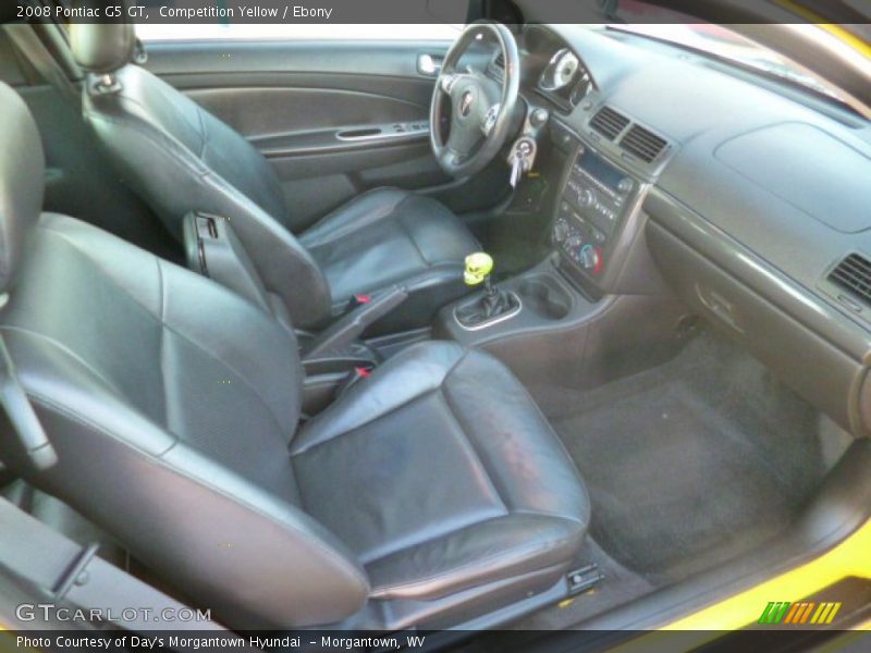  2008 G5 GT Ebony Interior