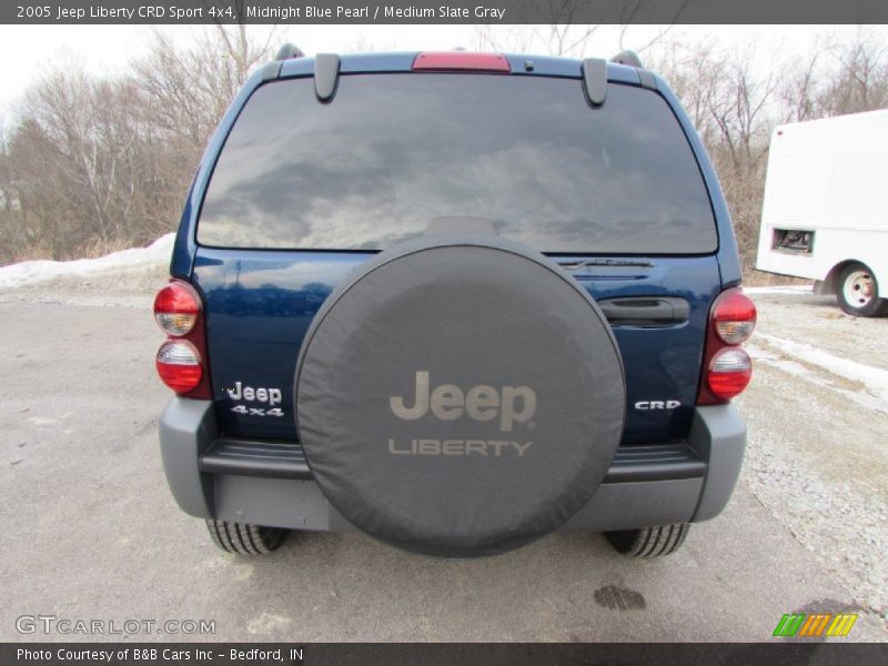 Midnight Blue Pearl / Medium Slate Gray 2005 Jeep Liberty CRD Sport 4x4