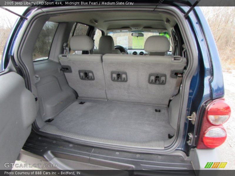 Midnight Blue Pearl / Medium Slate Gray 2005 Jeep Liberty CRD Sport 4x4