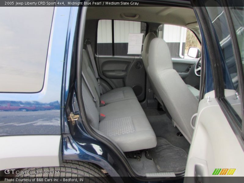 Midnight Blue Pearl / Medium Slate Gray 2005 Jeep Liberty CRD Sport 4x4