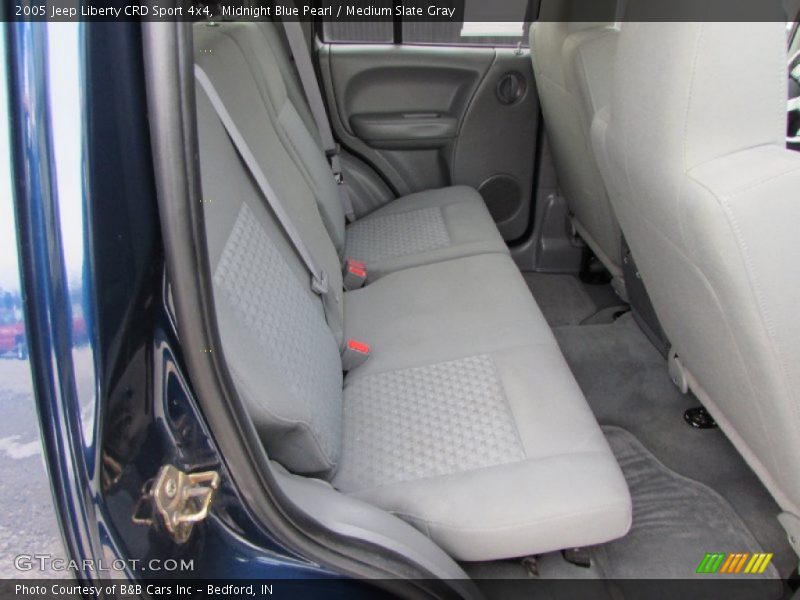 Midnight Blue Pearl / Medium Slate Gray 2005 Jeep Liberty CRD Sport 4x4