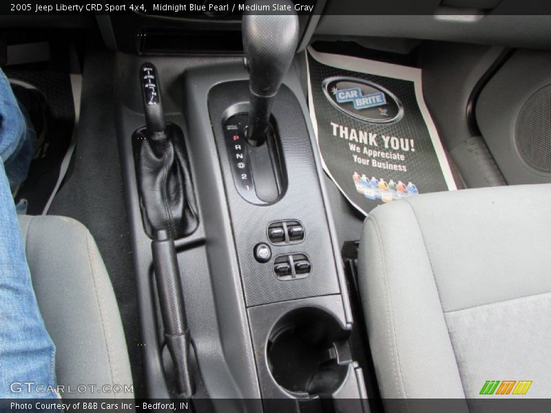 Midnight Blue Pearl / Medium Slate Gray 2005 Jeep Liberty CRD Sport 4x4